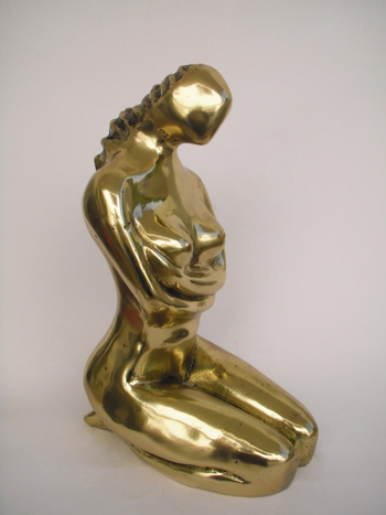 Trof&eacute;u Lan&ccedil;amento em fundi&ccedil;&atilde;o de alum&iacute;nio e base de madeira